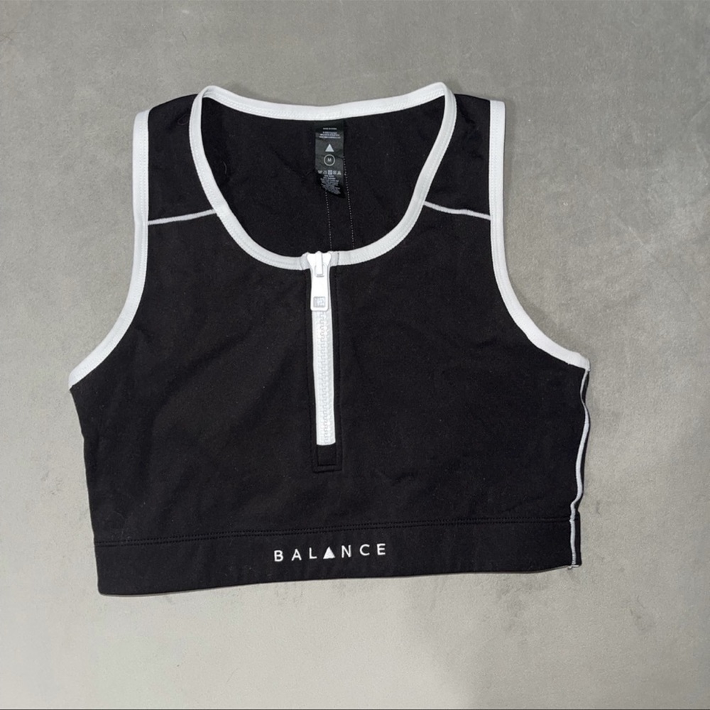 Balance Athletica Element Collection: Isotope Bra Midnight
